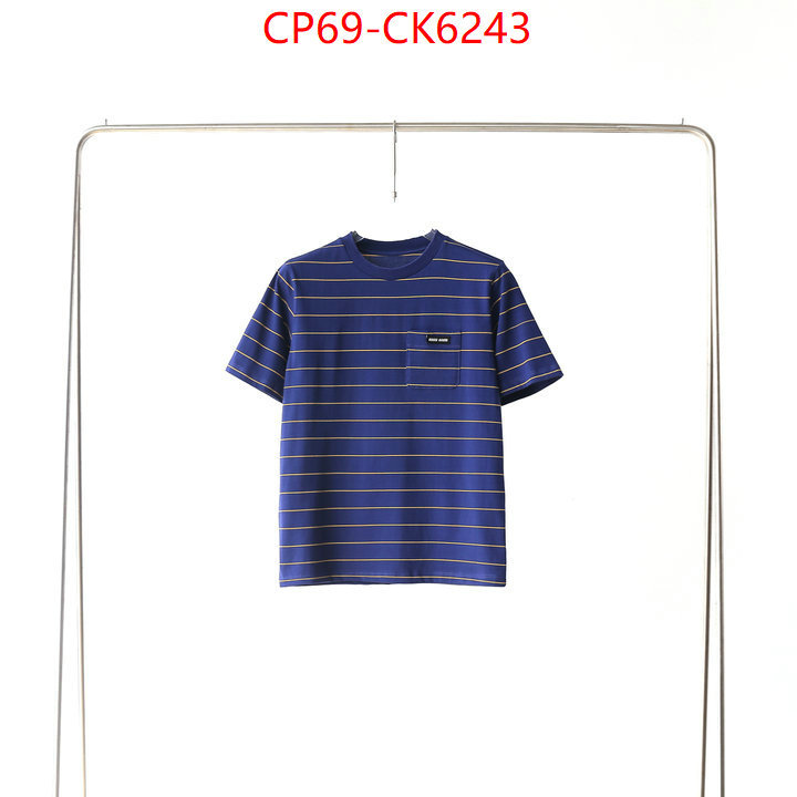 Clothing-MIU MIU from china 2024 ID: CK6243 $: 69USD