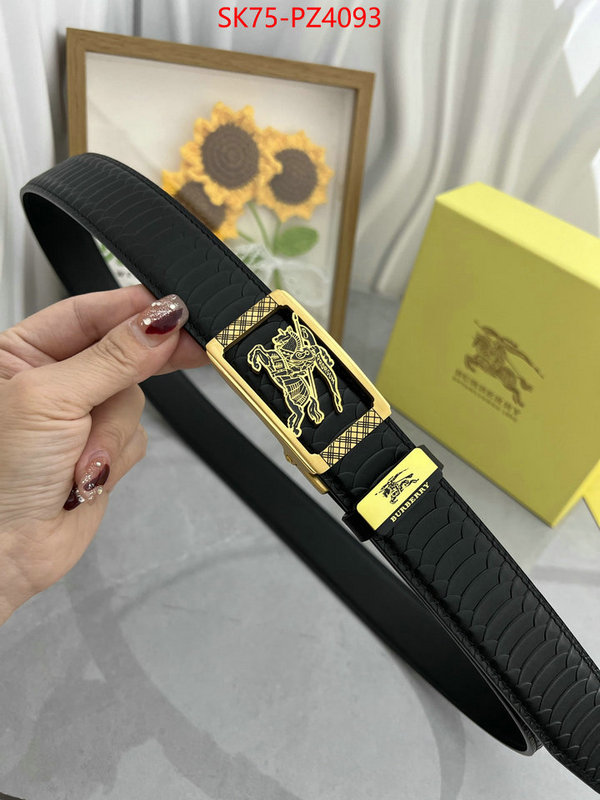 Belts-Burberry luxury shop ID: PZ4093 $: 75USD