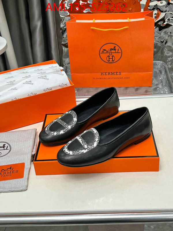 Women Shoes-Hermes aaaaa class replica ID: SZ3262 $: 135USD