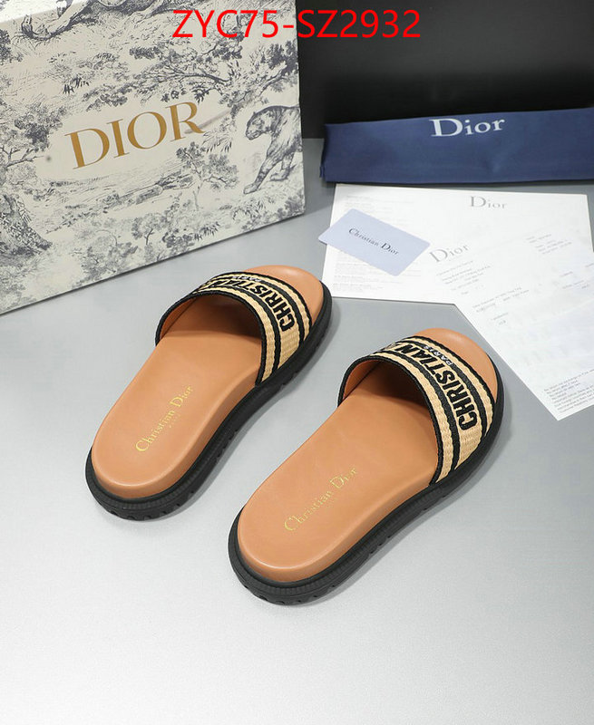 Women Shoes-Dior sellers online ID: SZ2932 $: 75USD