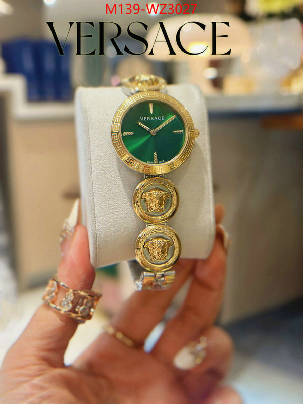 Watch(4A)-Versace 2024 luxury replicas ID: WZ3027 $: 139USD