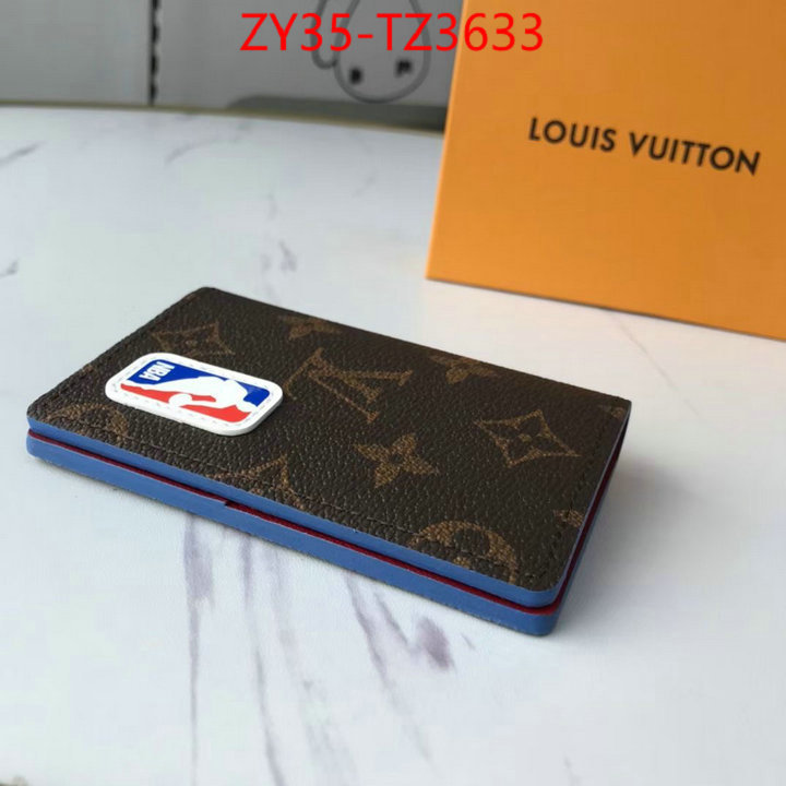 LV Bags(4A)-Wallet fake high quality ID: TZ3633 $: 35USD,