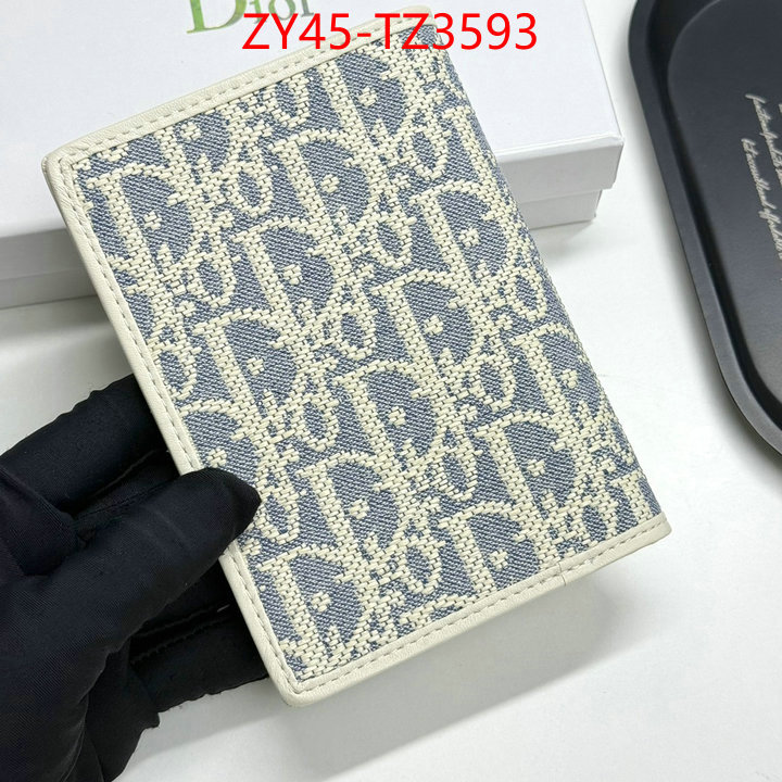 Dior Bags(4A)-Wallet- sellers online ID: TZ3593 $: 45USD,