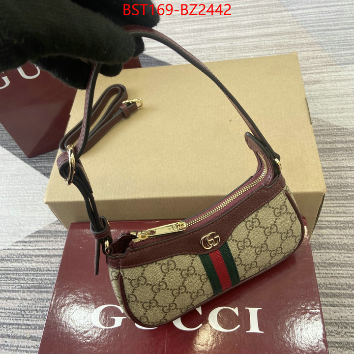Gucci Bags(TOP)-Crossbody- where could you find a great quality designer ID: BZ2442 $: 169USD,