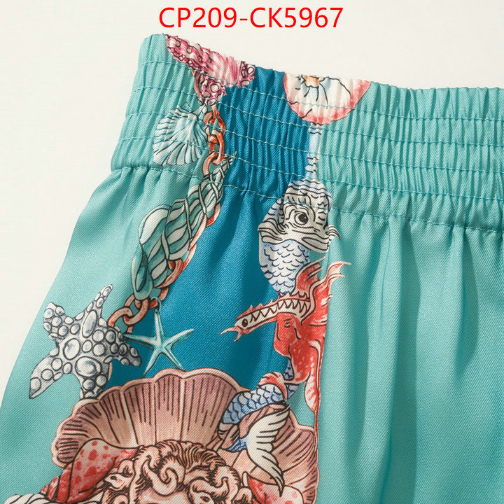 Clothing-Versace fashion replica ID: CK5967 $: 209USD