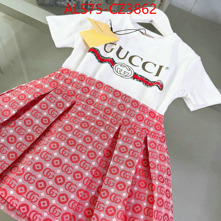 Kids clothing-Gucci what ID: CZ3862 $: 75USD