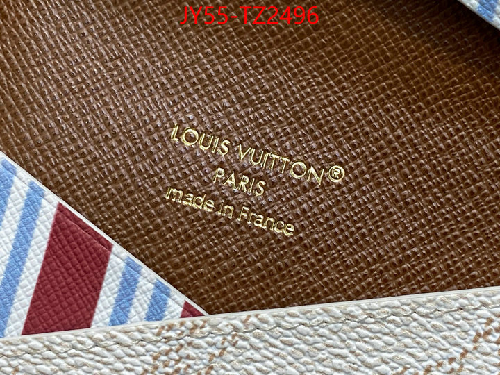 LV Bags(TOP)-Wallet where should i buy to receive ID: TZ2496 $: 55USD,