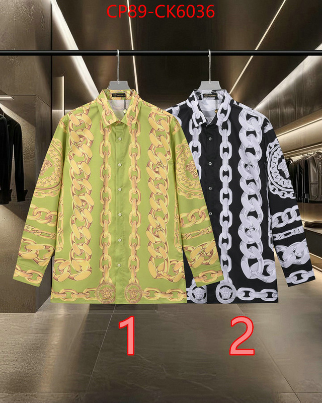 Clothing-Versace buy aaaaa cheap ID: CK6036 $: 89USD