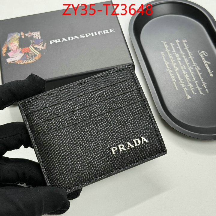 Prada Bags(4A)-Wallet what are the best replica ID: TZ3648 $: 35USD,