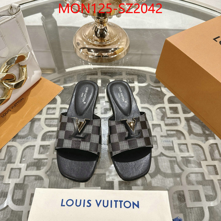 Women Shoes-LV high quality replica designer ID: SZ2042 $: 125USD