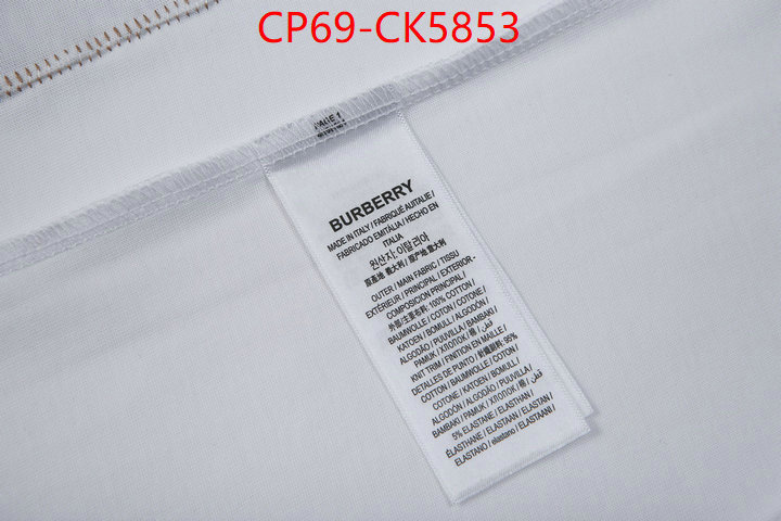 Clothing-Burberry sale outlet online ID: CK5853 $: 69USD