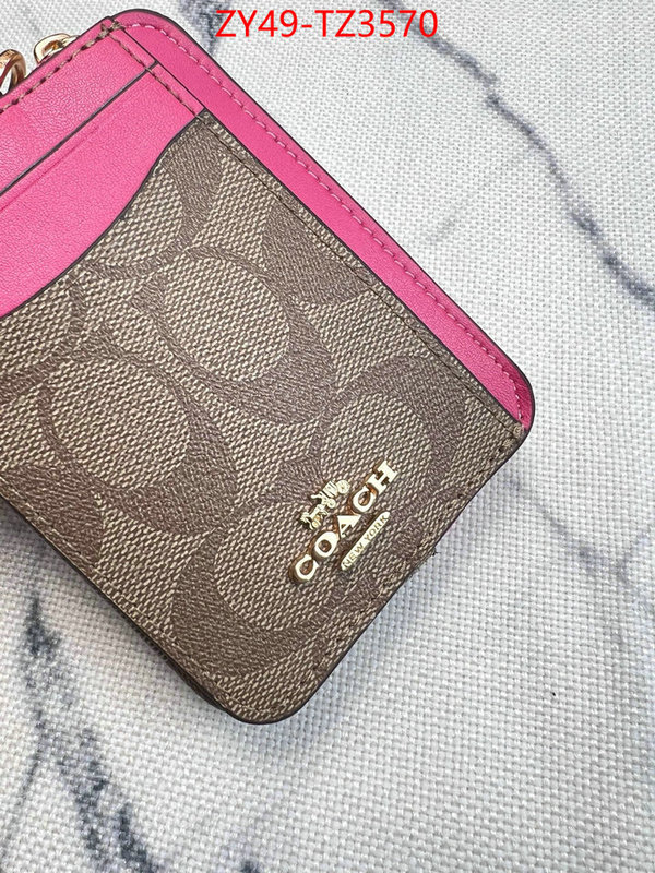 Coach Bags(4A)-Wallet perfect ID: TZ3570 $: 49USD,
