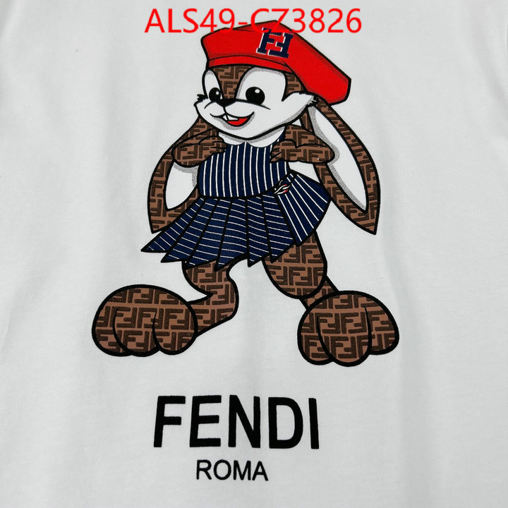 Kids clothing-Fendi 2024 aaaaa replica 1st copy ID: CZ3826 $: 49USD