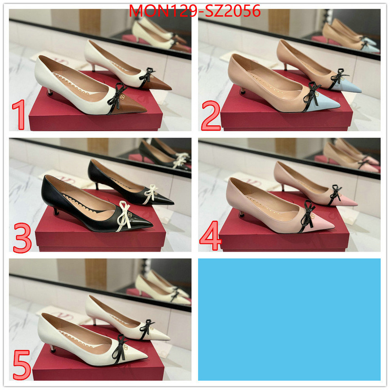 Women Shoes-Valentino customize best quality replica ID: SZ2056 $: 129USD