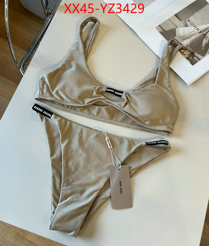 Swimsuit-Miu Miu is it illegal to buy dupe ID: YZ3429 $: 45USD