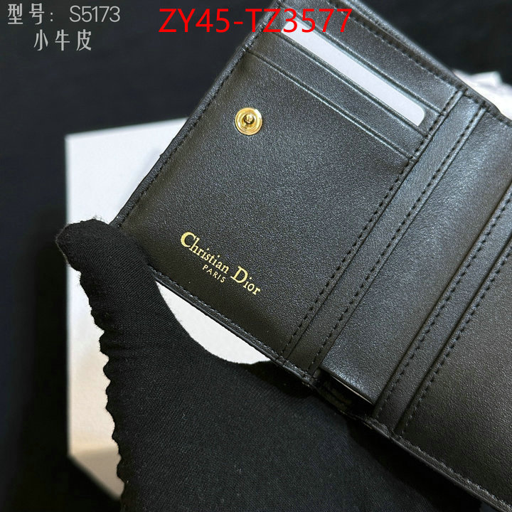 Dior Bags(4A)-Wallet- the highest quality fake ID: TZ3577 $: 45USD,
