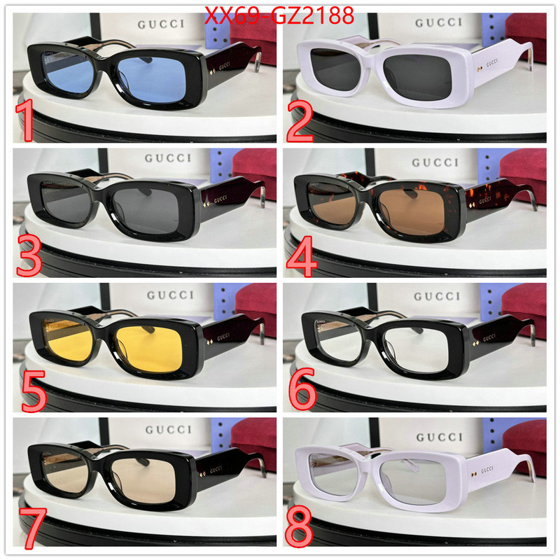 Glasses-Gucci best luxury replica ID: GZ2188 $: 69USD