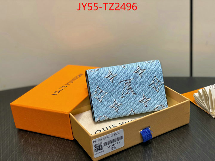LV Bags(TOP)-Wallet where should i buy to receive ID: TZ2496 $: 55USD,