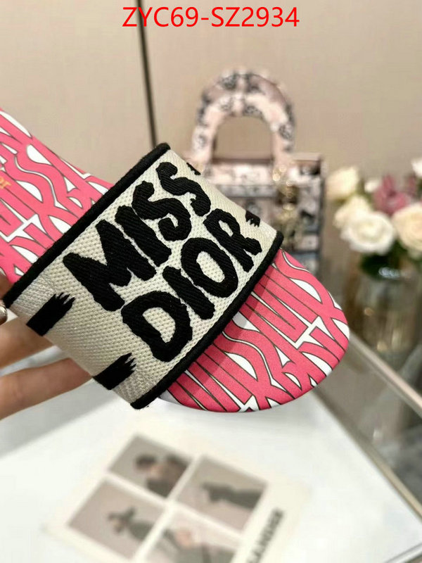 Women Shoes-Dior wholesale imitation designer replicas ID: SZ2934 $: 69USD