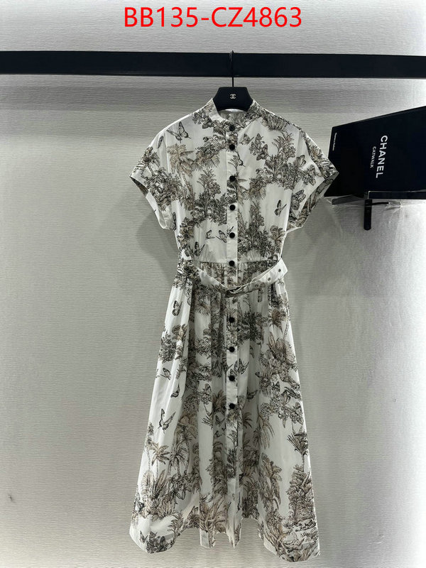 Clothing-Dior top perfect fake ID: CZ4863 $: 135USD