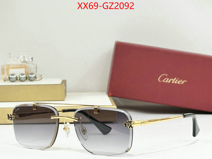 Glasses-Cartier replica best ID: GZ2092 $: 69USD