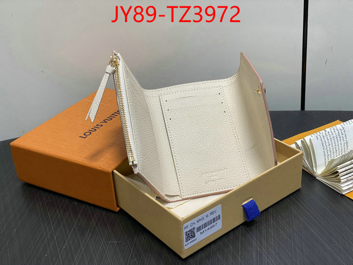 LV Bags(TOP)-Wallet quality aaaaa replica ID: TZ3972 $: 89USD,