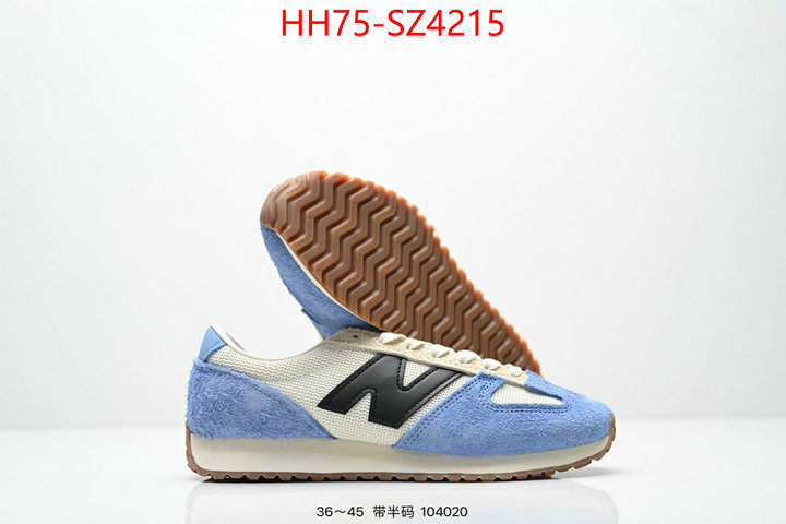 Men Shoes-New Balance where can you buy replica ID: SZ4215 $: 75USD