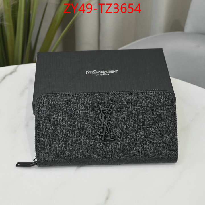YSL Bags(4A)-Wallet- shop cheap high quality 1:1 replica ID: TZ3654 $: 49USD,