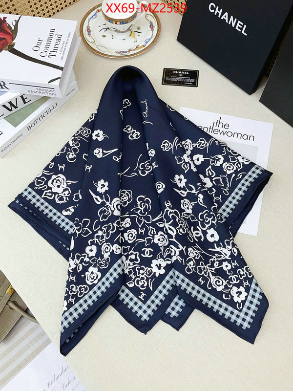 Scarf-Chanel cheap wholesale ID: MZ2539 $: 69USD