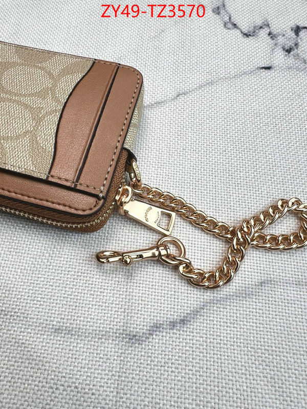 Coach Bags(4A)-Wallet perfect ID: TZ3570 $: 49USD,