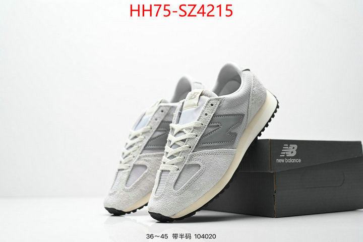 Men Shoes-New Balance where can you buy replica ID: SZ4215 $: 75USD