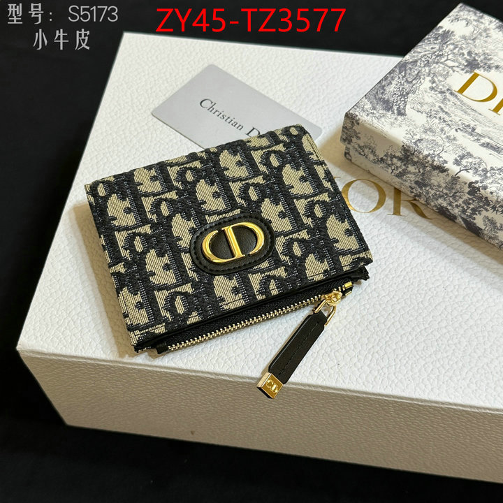 Dior Bags(4A)-Wallet- the highest quality fake ID: TZ3577 $: 45USD,