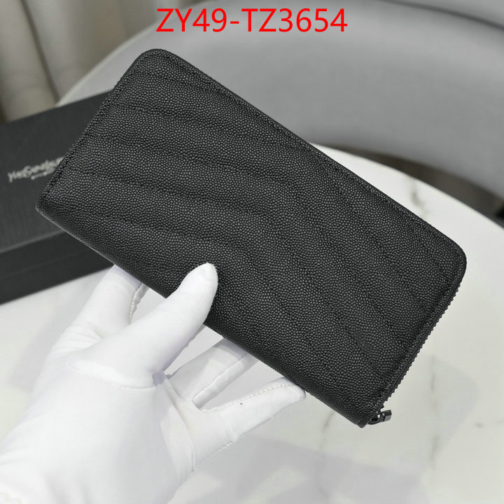 YSL Bags(4A)-Wallet- shop cheap high quality 1:1 replica ID: TZ3654 $: 49USD,
