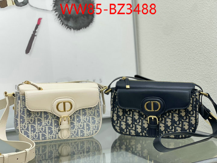 Dior Bags(4A)-Crossbody- for sale cheap now ID: BZ3488 $: 85USD,