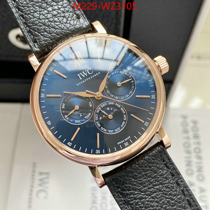 Watch(TOP)-IWC where to buy the best replica ID: WZ3105 $: 229USD