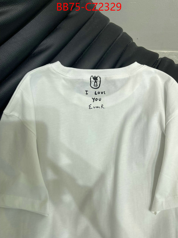 Clothing-Gucci luxury 7 star replica ID: CZ2329 $: 75USD