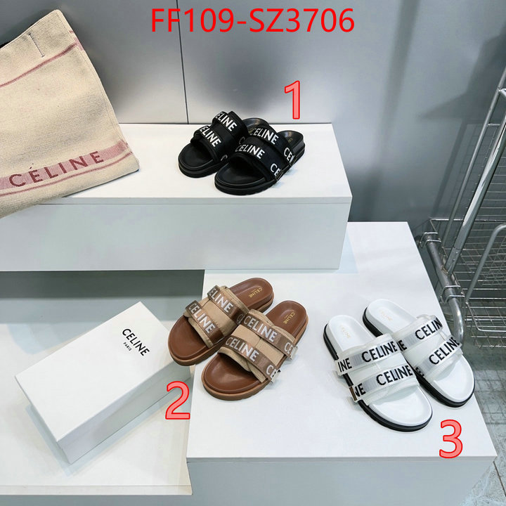 Women Shoes-CELINE designer 1:1 replica ID: SZ3706 $: 109USD