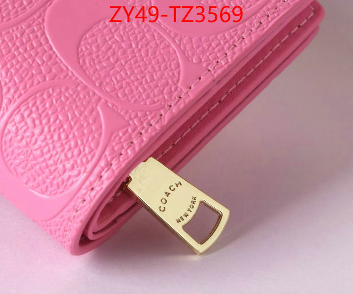 Coach Bags(4A)-Wallet what ID: TZ3569 $: 49USD,