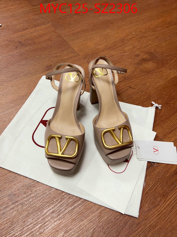 Women Shoes-Valentino best knockoff ID: SZ2306 $: 125USD