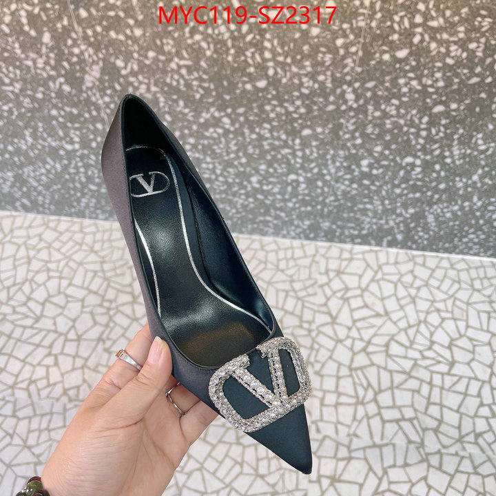 Women Shoes-Valentino 2024 replica wholesale cheap sales online ID: SZ2317 $: 119USD
