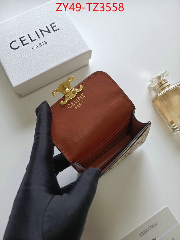 CELINE Bags(4A)-Wallet designer high replica ID: TZ3558 $: 49USD,