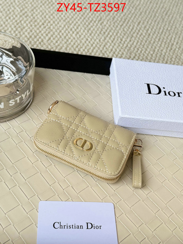 Dior Bags(4A)-Wallet- new designer replica ID: TZ3597 $: 45USD,