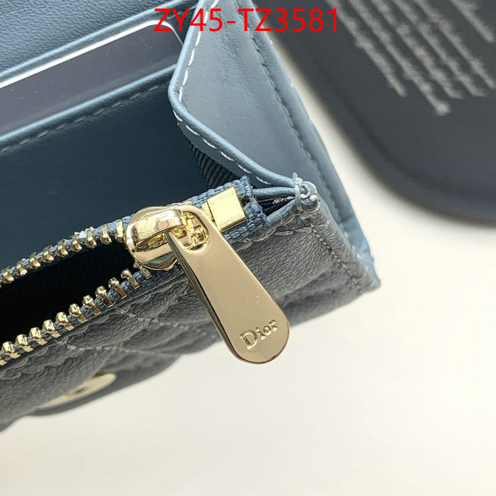 Dior Bags(4A)-Wallet- high quality aaaaa replica ID: TZ3581 $: 45USD,