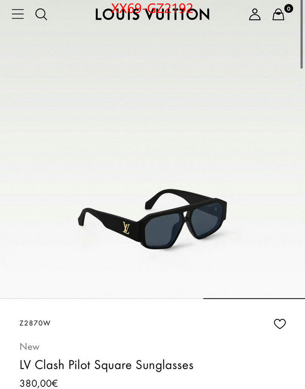 Glasses-LV from china 2024 ID: GZ2192 $: 69USD