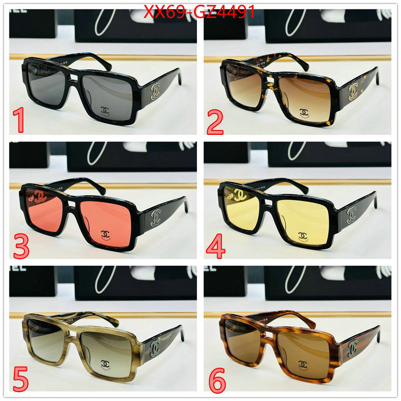 Glasses-Chanel fake designer ID: GZ4491 $: 69USD