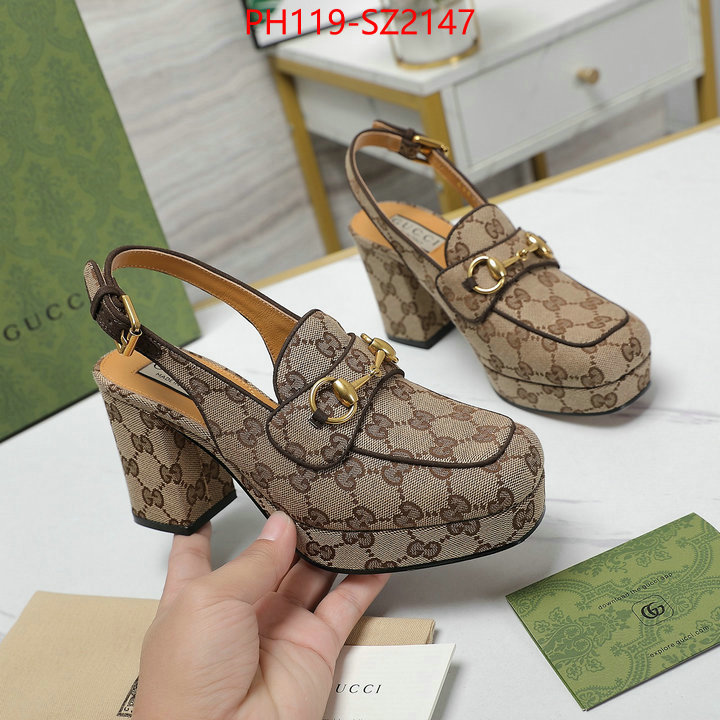 Women Shoes-Gucci top perfect fake ID: SZ2147 $: 119USD