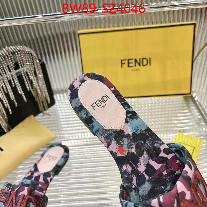Women Shoes-Fendi replica wholesale ID: SZ4046 $: 89USD