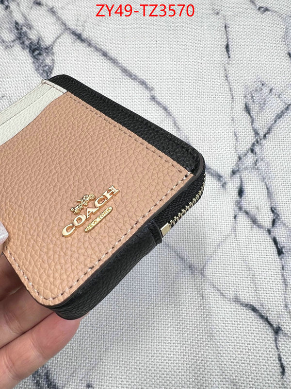 Coach Bags(4A)-Wallet perfect ID: TZ3570 $: 49USD,
