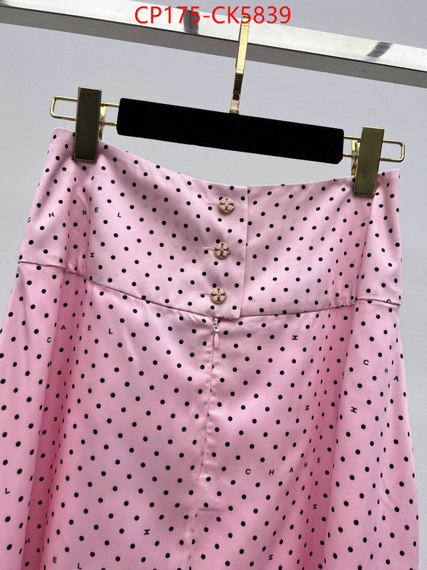 Clothing-Chanel 2024 aaaaa replica customize ID: CK5839 $: 175USD