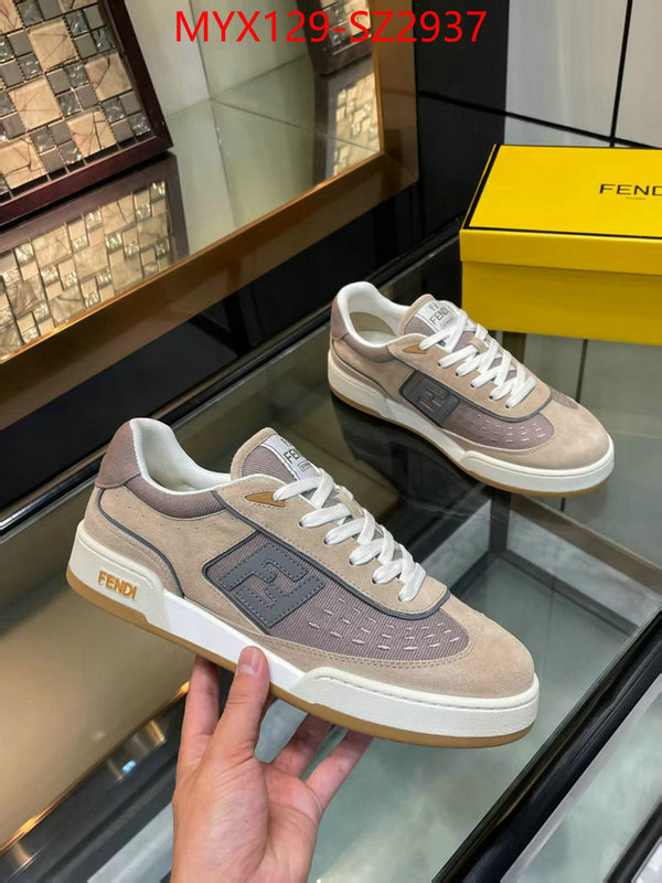 Men Shoes-Fendi only sell high-quality ID: SZ2937 $: 129USD